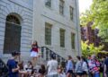 Estudiantes de Harvard, el 8 de junio.