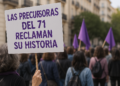 Las precursoras del 71 reclaman su historia.