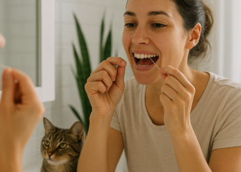 ¿Con qué frecuencia debo usar hilo dental?