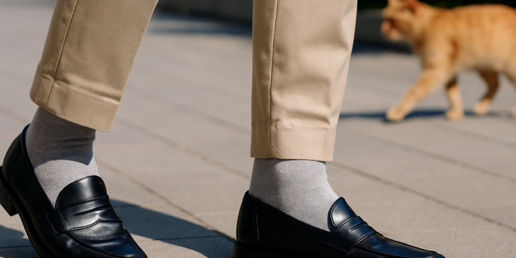 ¿Es recomendable usar calcetines con mocasines?